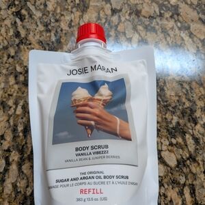 Josie Maran Vanilla Vibezzz Body Scrub - Red Cap Brand New